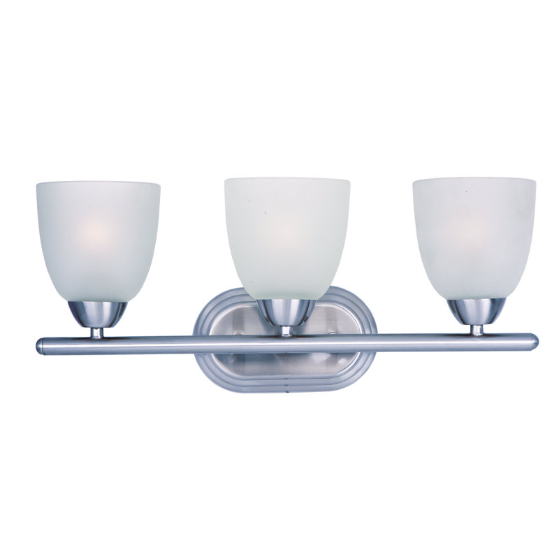 Éclairage pour meuble-lavabo Hayden, Chrome poli