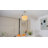 Dayzhane 42" Retractable Ceiling Fan with Lights and Remote Control, Farmhouse Boho Wood Beaded Ceiling Fan for Living Room-1650624917