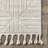 Kerry Textured Geometric Tasseled Area Rug-396843528
