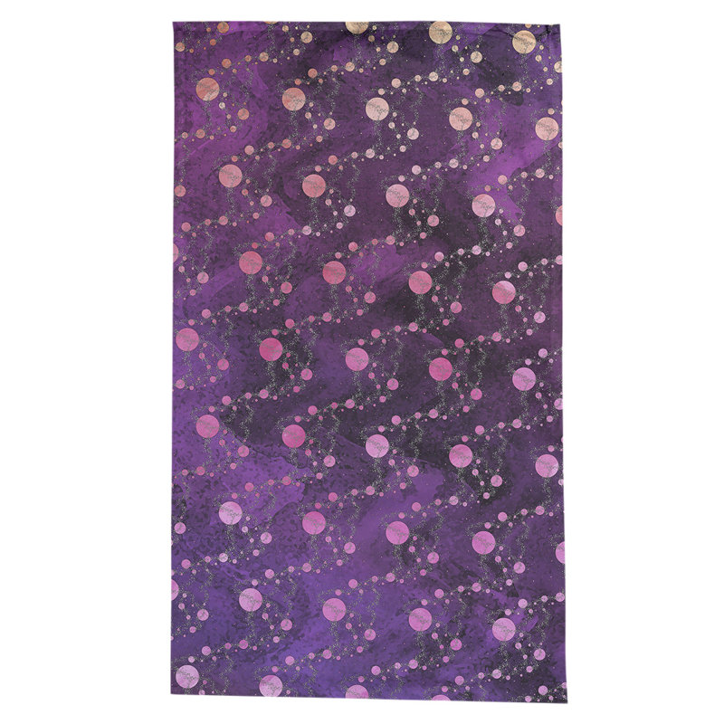 Nappe abstrait leffel, Bleu / Rose