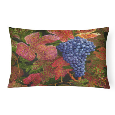  Coussin décoratif intérieur / extérieur Grapes of Joy par Malenda Trick