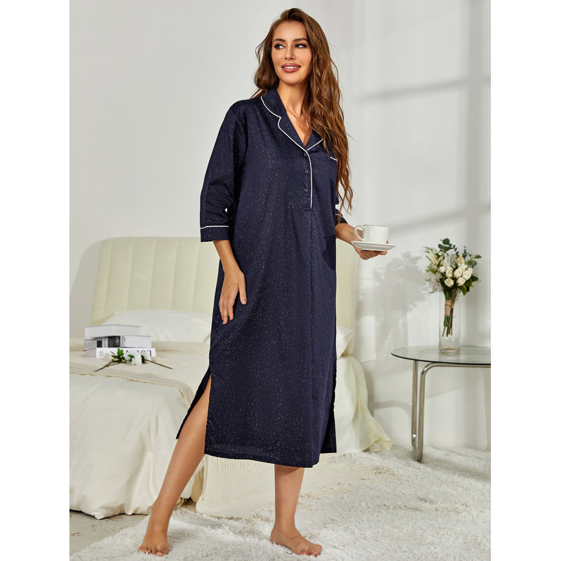 Peignoir Belger, S, Bleu