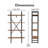 Tommy Hilfiger Robson Wood 4-Tier Bookshelf