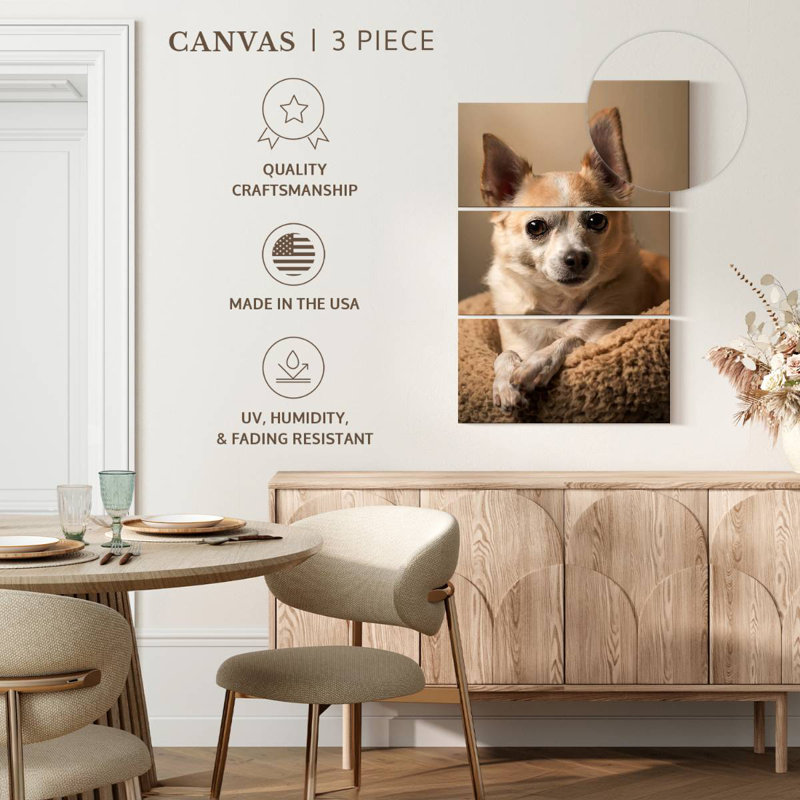 Brampt Resting Chihuahua I, 38" H x 24" W