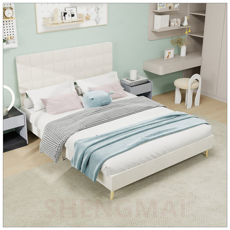Tête de lit grand format souple avec éponge haute densité et boucle 3D, parfaite pour les paresseux et les chambres multi-styles