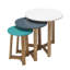 Cross Legs Nesting Tables