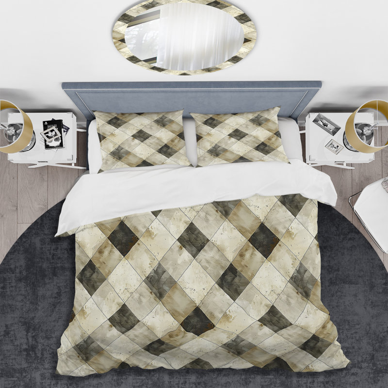 Ensemble de housse de couette Modern, Housse de couette très grand et 2 très grandes t