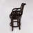 Bethany Swivel Upholstered Counter Stool with Solid Wood Frame-1128230361-1128230359