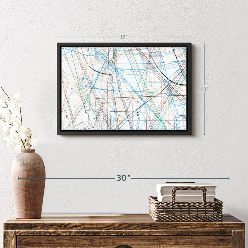 «Sewing Pattern Wall Art», H 13 po x l 19 po