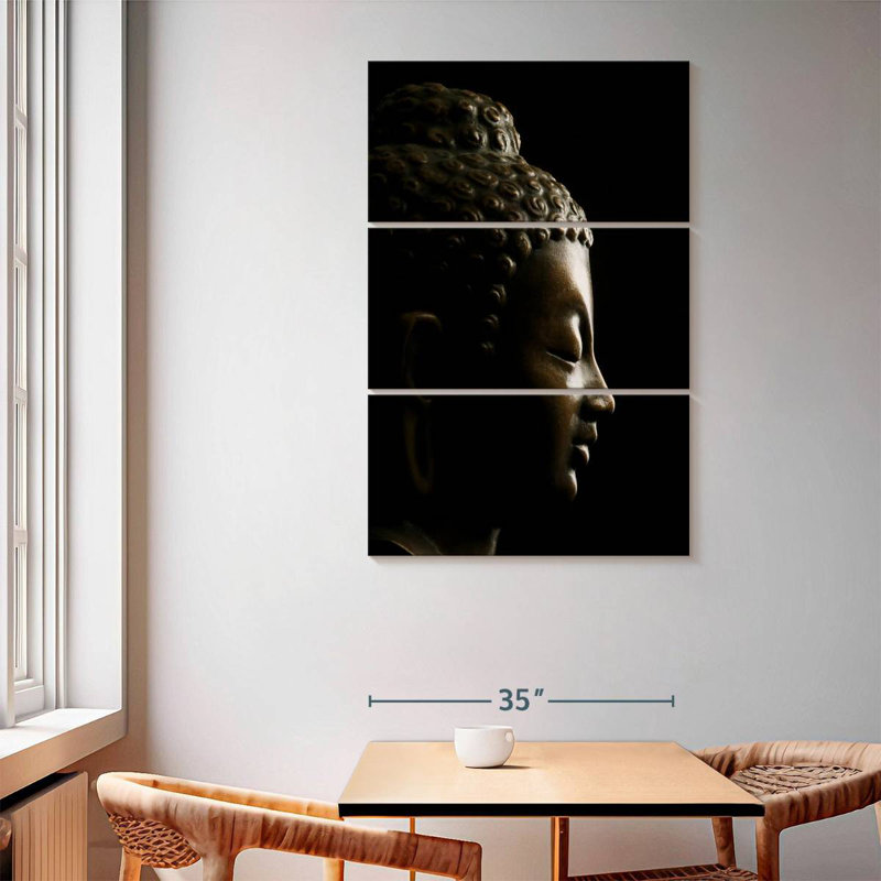 Adella Silhouetted Buddha, 65" H x 42" W