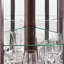Vitrine d'angle vitrée d'angle pour vitrine d'angle pour le salon, la vitrine, la collection Antique, le vin et le bar-113182951