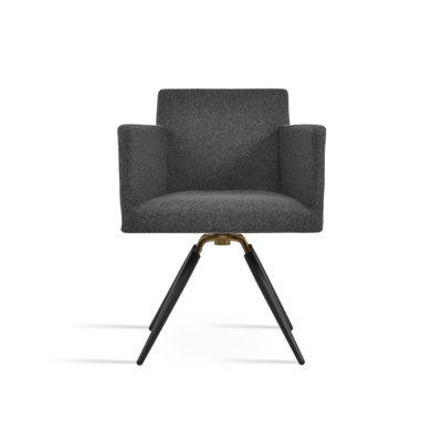 Harput Carrot Swivel Arm Chair