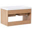 800mm Single Bathroom Vanity with Integrated Resin Basin