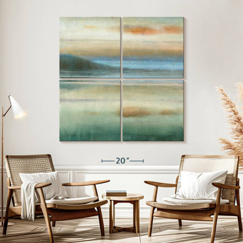 Coastal Sunset Avery, 57" H x 57" W