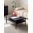 2-in-1 retractable solid wood coffee table