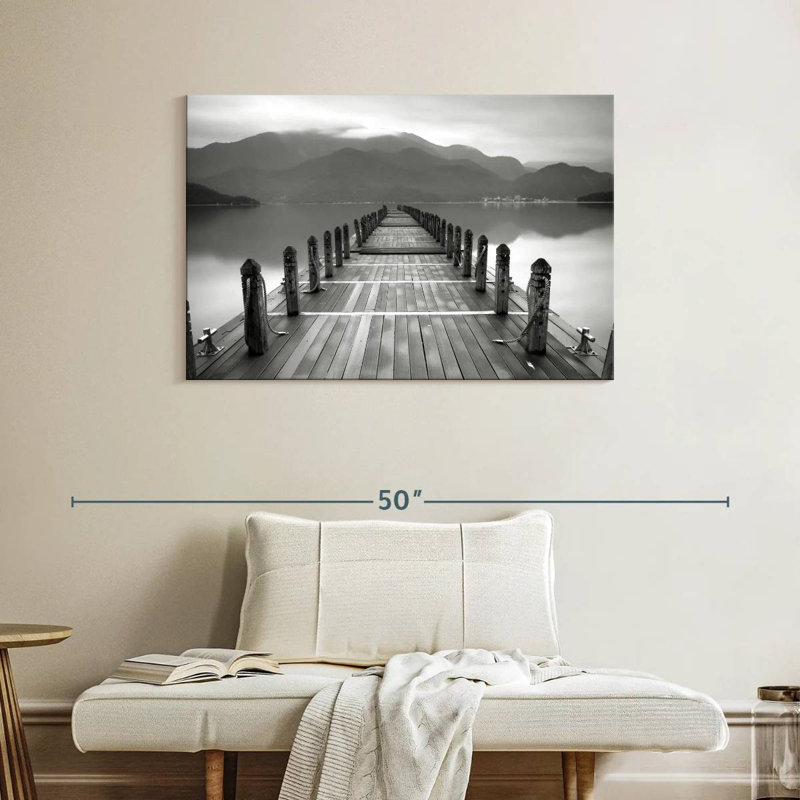 Aletra Lake Pier I, H 26 po x l 39 po