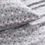 Ensemble de 3 draps pour lit de skis 100% flanelle de coton gris