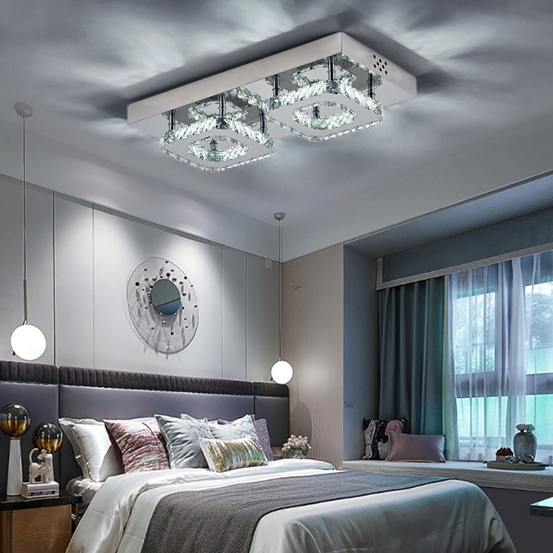 Madisen Glass LED Flush Mount