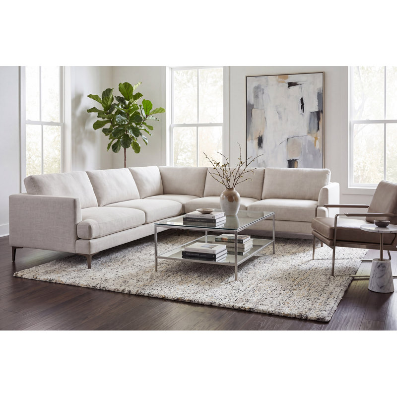 MEHARI 6.7X9.6 23308-6686 IVORY/GREY/GOLD, Rectangle 6'7" x 9'6"