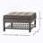 Rectangle Tufted Upholstered PU Ottoman