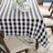Wolsingham Gingham 100% Cotton Square Tablecloth-1110697328-1110697329
