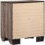 Très grand lit Eastern Eastern 5 chambres avec finition taupe délavée, cadre encadré et élégance intemporelle avec lit, détails noirs distinctifs