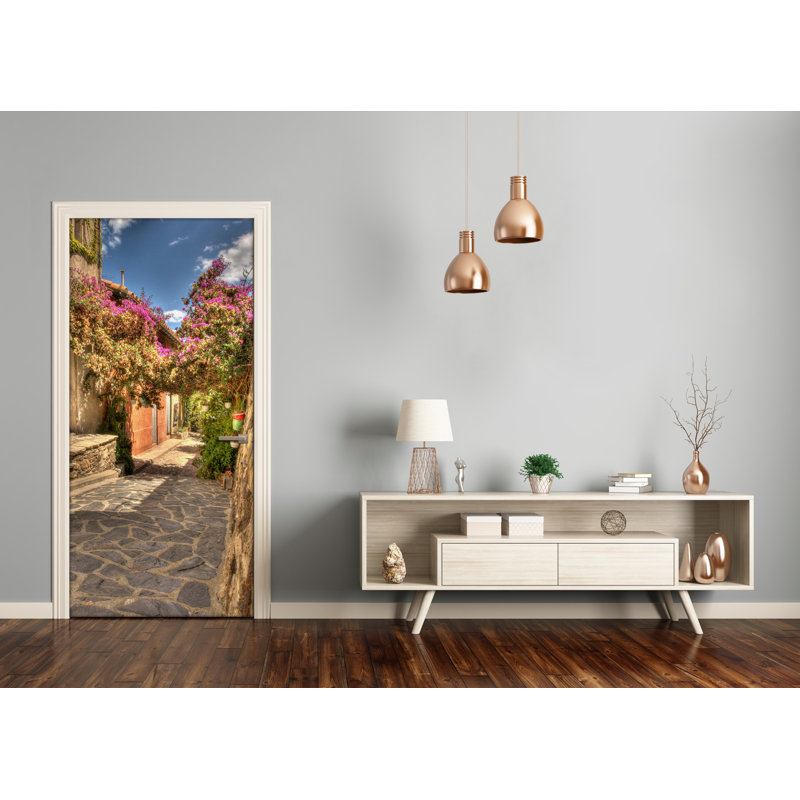 French S Streets Door Decal