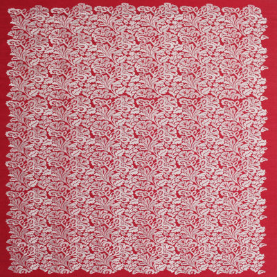 Tapis de zone rose/rouge contemporaine