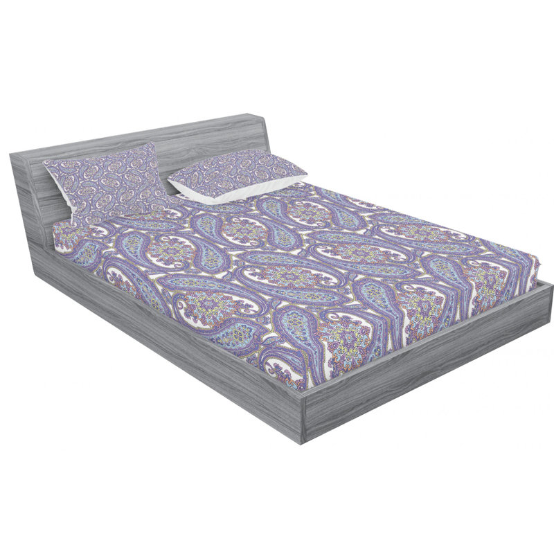 Microfiber Paisley Sheet Set