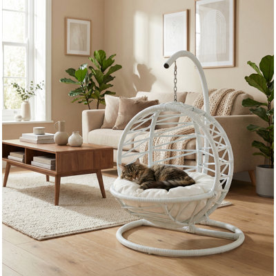 Lit pour chat avec coussin Hazel