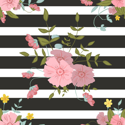 «Pink Flower On Canvas» par Rasveta, impression