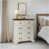 Antique Brown/White