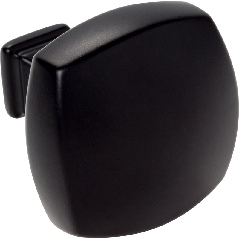 Audrey Square Knob, Matte Black