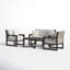 Acacia 4 - Person Patio Conversation Sets with Cushions-88892745-88892744