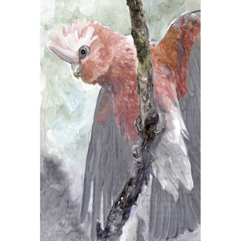 Tropic Parrot II - Painting, 122cm H x 81cm W, Wrapped Canvas