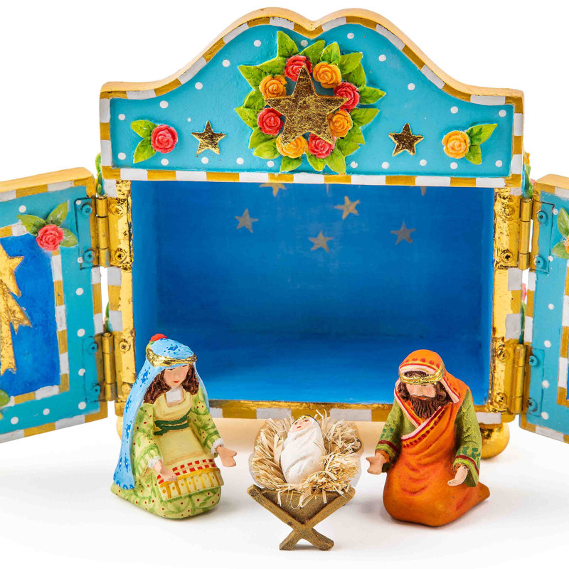 Patience Brewster Mini crèche Retablo