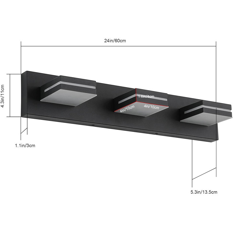Klyn 3 - Light Vanity Light