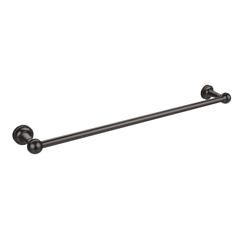Barre à serviettes murale Gober, Noir mat, 30"