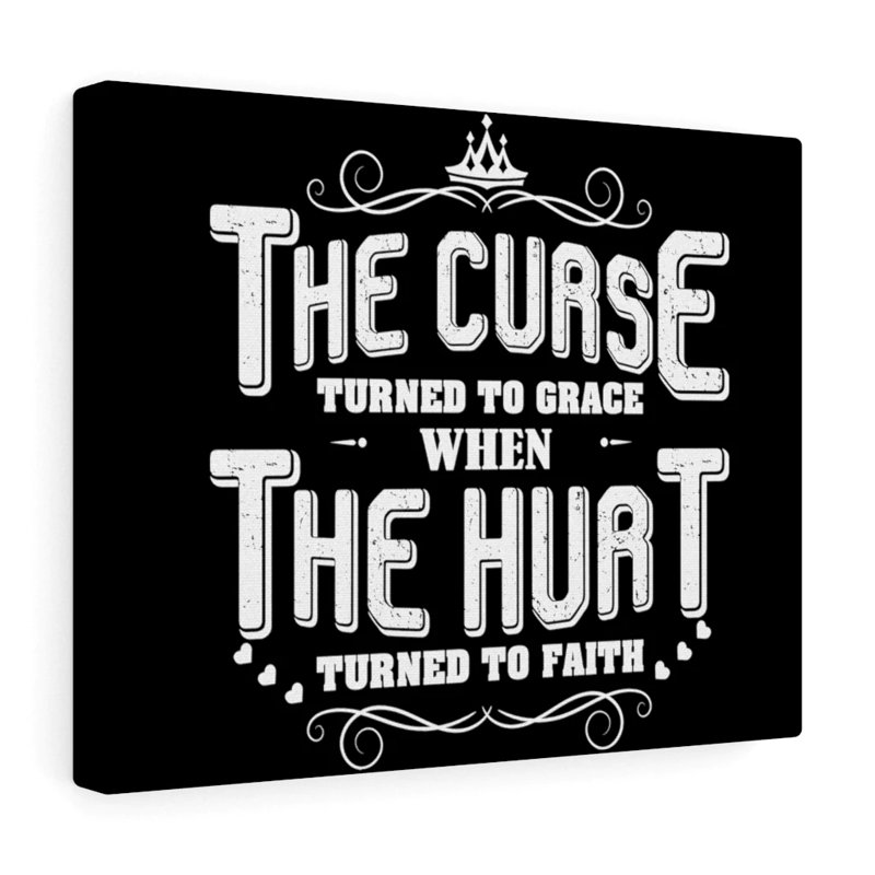 Turned To Faith - Wrapped Canvas Print, 28cm H x 36cm W