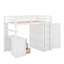 Lit mezzanine simple avec tiroirs, bureau et garde-robe-1468848459