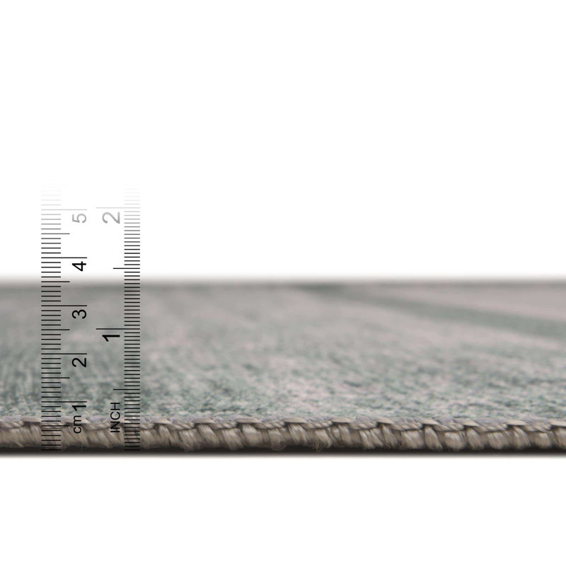 Tapis Foundry Select Timeless vert, Tapis de couloir 2 pi x 6 pi
