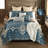Quilted Geometric Shapes Quilt Set-83824980