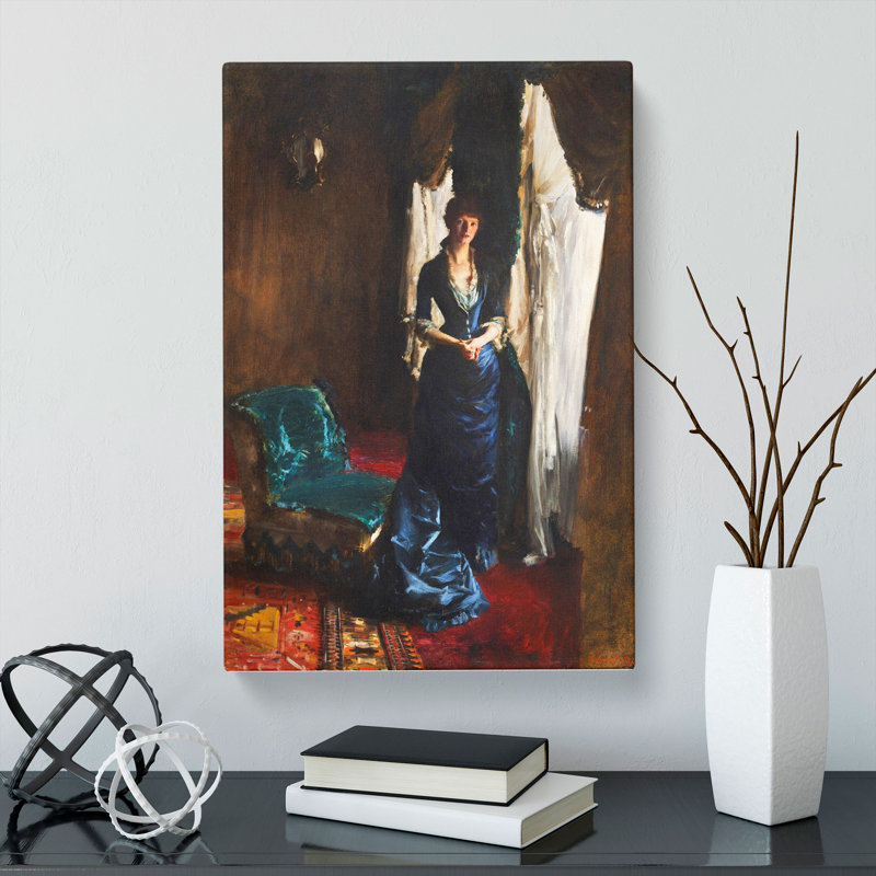 Madame Paul Escudier by John Singer Sargent - Wrapped Canvas Painting, 60cm H x 40cm W x 3cm D