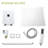 Dual Shower Head - 10 Inch Ceiling Mount Square Shower System with Rough-in Valve, Chrome-129763789