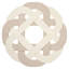 Primrose 100% Pthalate-free Vinyl Round Placemats-1334634727