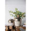 Vase rond en céramique brun Sienna