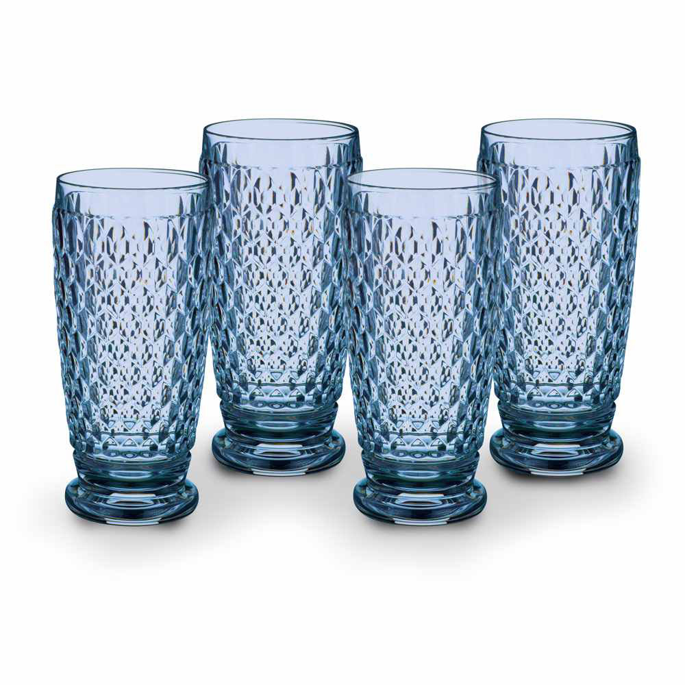 Villeroy & Boch Boston 13.5 oz. Lead Free Crystal Highball Glass, S/4 (Set of 4) Villeroy & Boch 