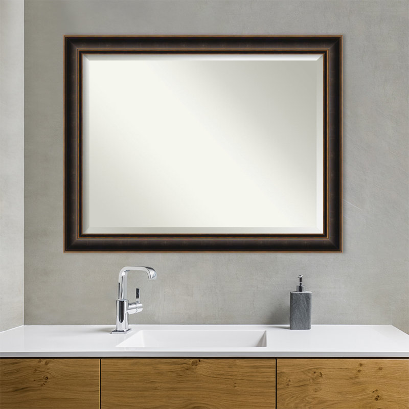 Miroir mural Villa, Rectangle, H 27,75 po x l 33,75 po