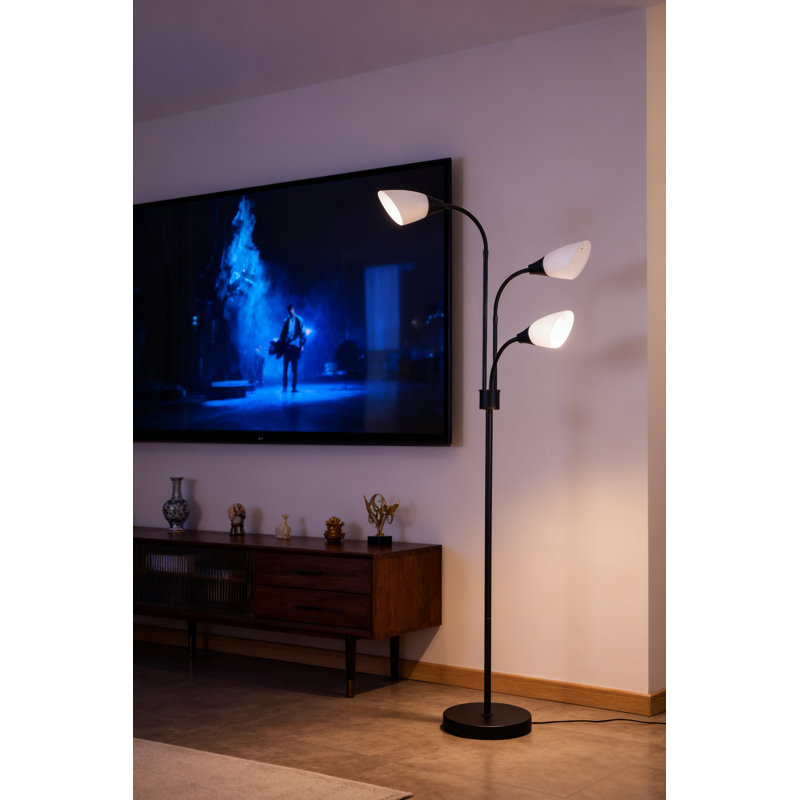 Lampe sur pied 3 branches Modern Modern
