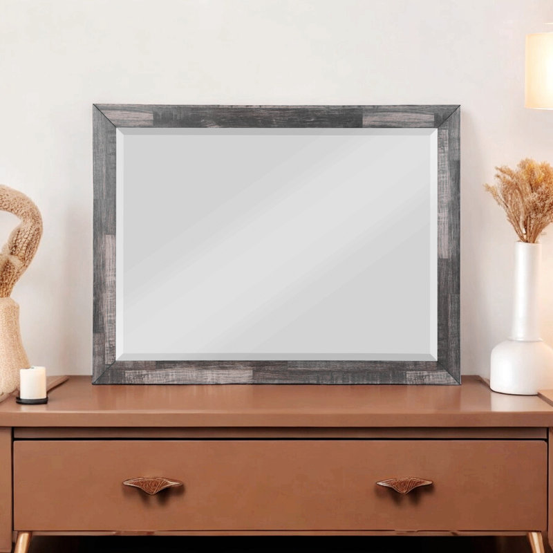 Juniper Dark Cherry Finish Mirror